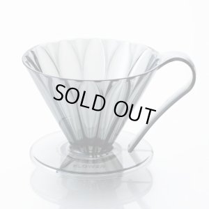 画像1: CAFEC「トライタンフラワードリッパー cup4〈2-4杯用〉クリアブラック」